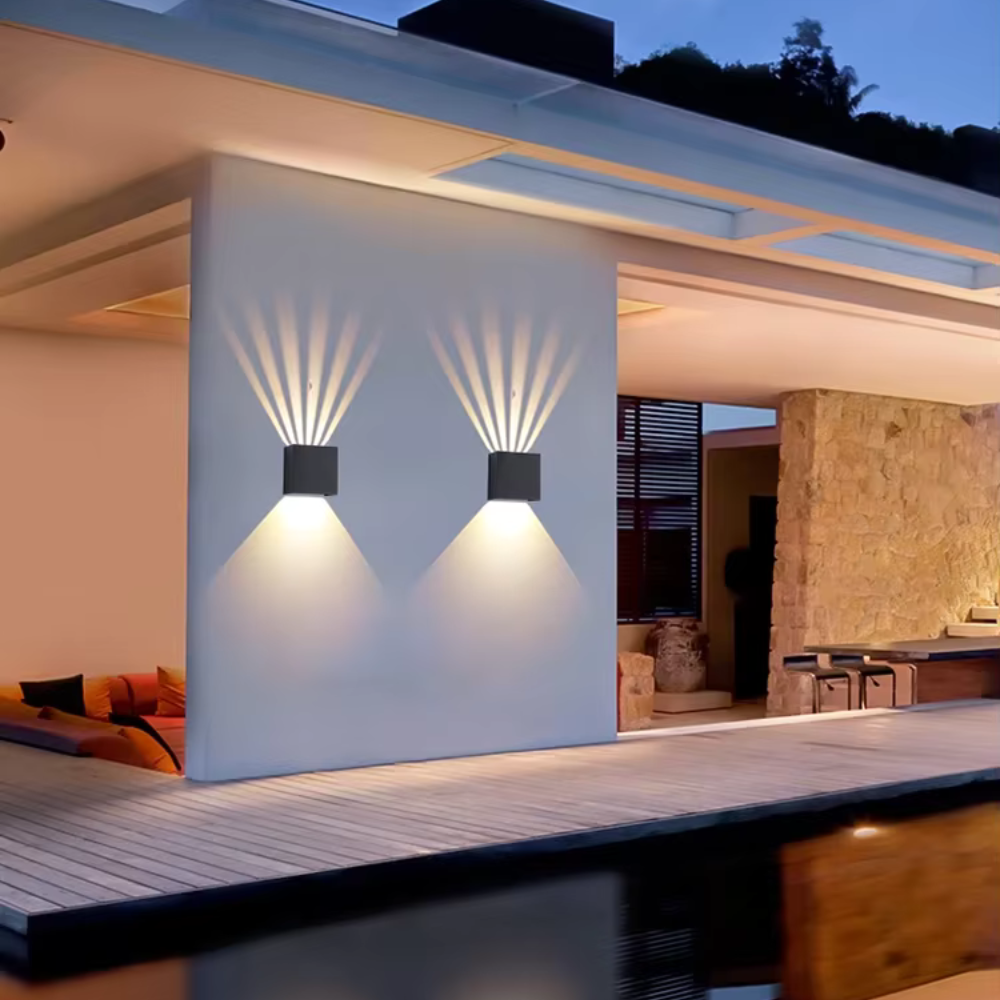 Orvella Waterproof Aluminum Outdoor Sconce