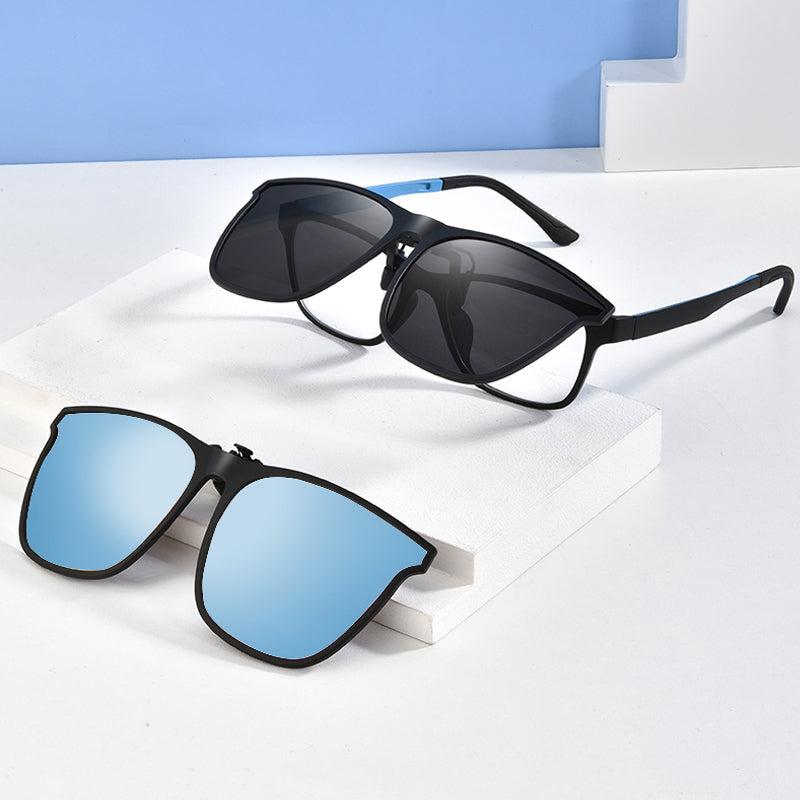 Kalsten | New polarized clip-on folding sunglasses