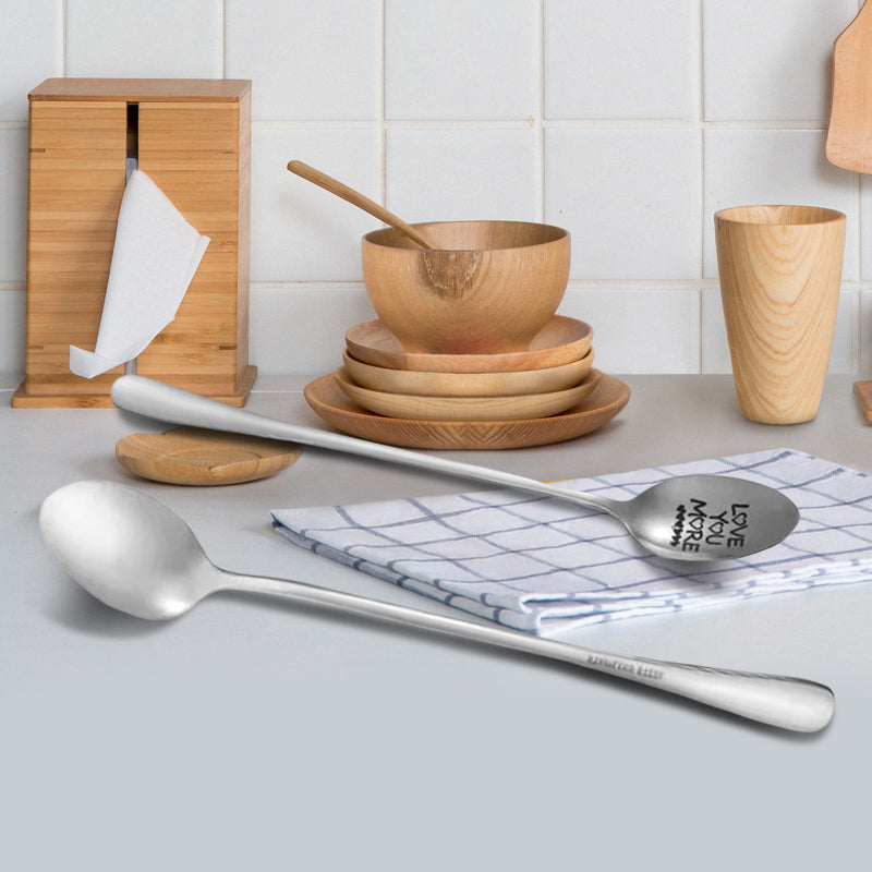 Kalsten | Love You More' Engraved Spoon
