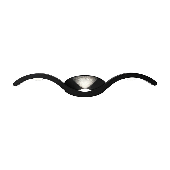 Outdoor Seagull Creative Wavy Wall Mounted Up Down LED Lighting | Kalsten