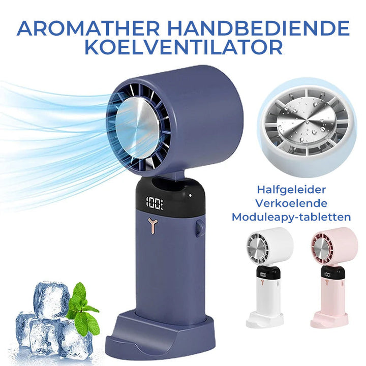 Portable electric cooling fan for cold compress | Kalsten