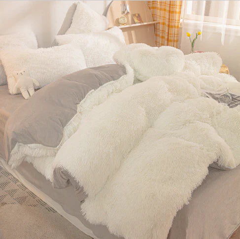 FluffCandy - Luxury Long-Haired Duvet Cover for Winter Warmth Kalsten