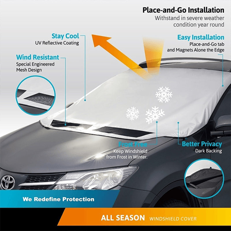Magnetic Car Anti-Snow Cover | Kalsten