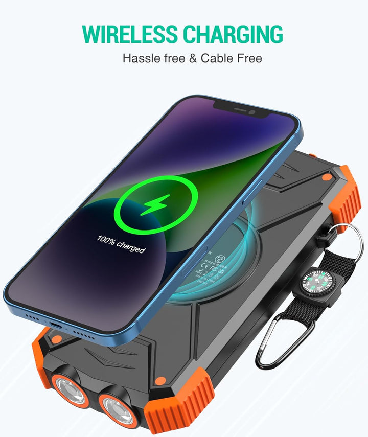 Rivanta Solar-Powerbank Emergency Powerbank IPX4 | Kalsten