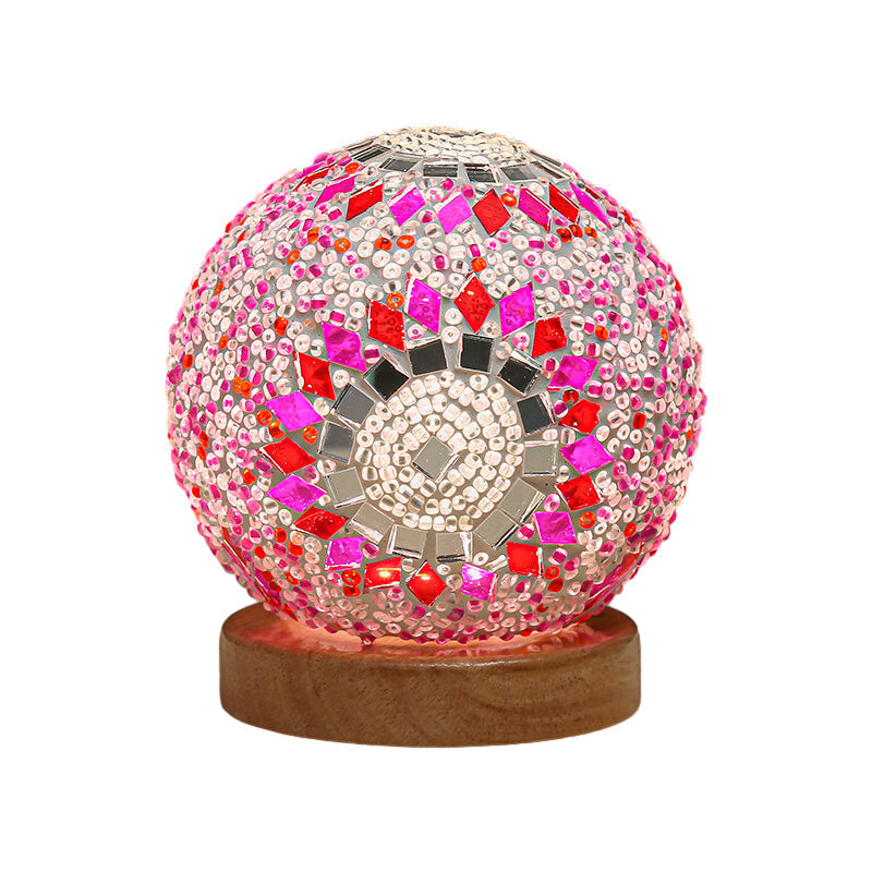 Stained Glass Table Lamp - Mosaic LED Lamp | Kalsten