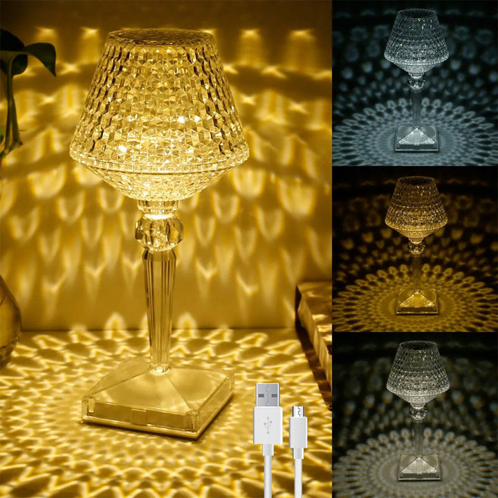Crystal table lamp | Kalsten