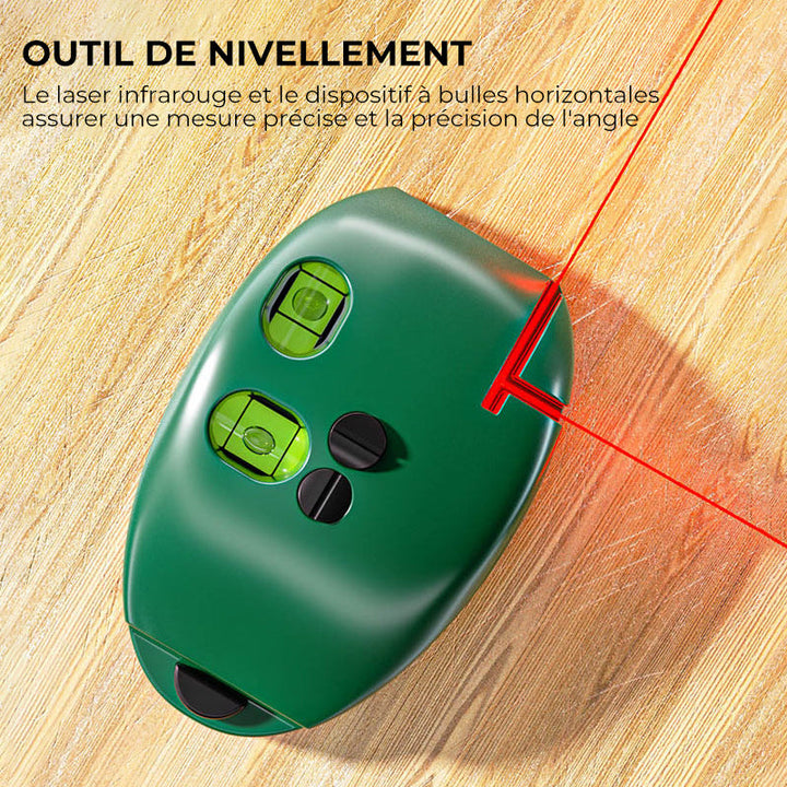 High precision infrared right angle bubble level | Kalsten