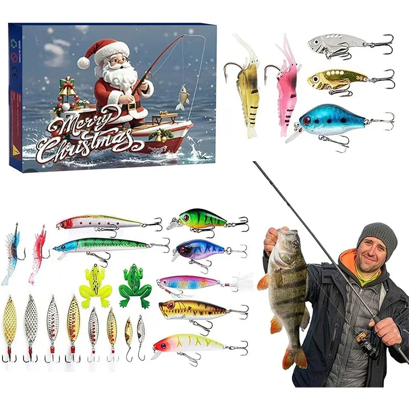 24-Day Fishing Rod Advent Calendar