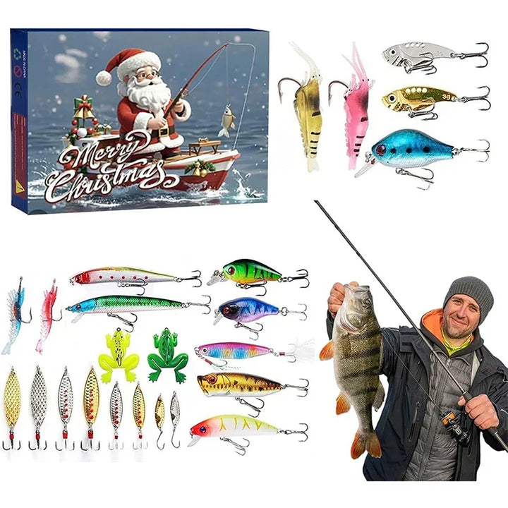 24-Day Fishing Rod Advent Calendar