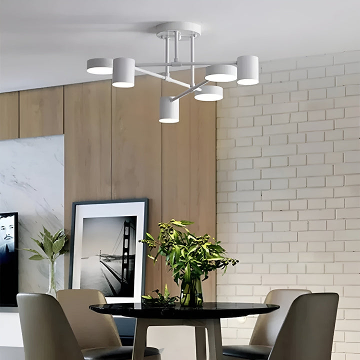 LED Ceiling Light with 6 Arms – Modern Design & Bright Light | Perfect for Living Spaces | Kalsten