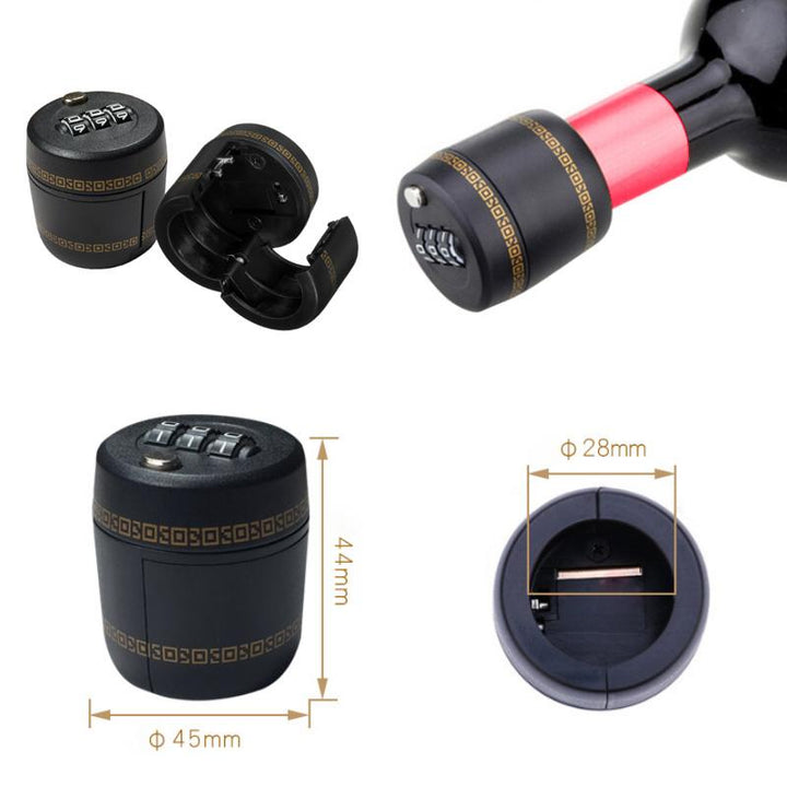 Wine Bottle Password Lock | Kalsten