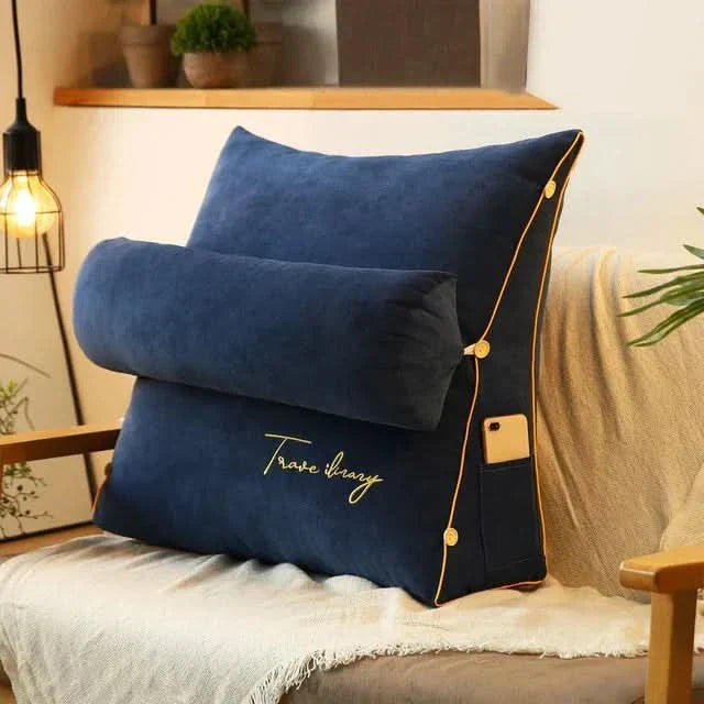 Kalsten | Wedge Back Support Pillow with Neck Roll