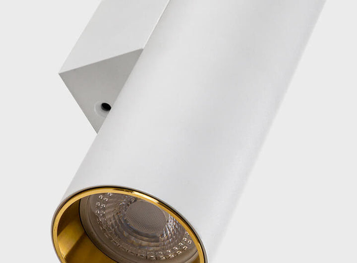 Aluminum Cylinder Wall Lamp – 2 Light