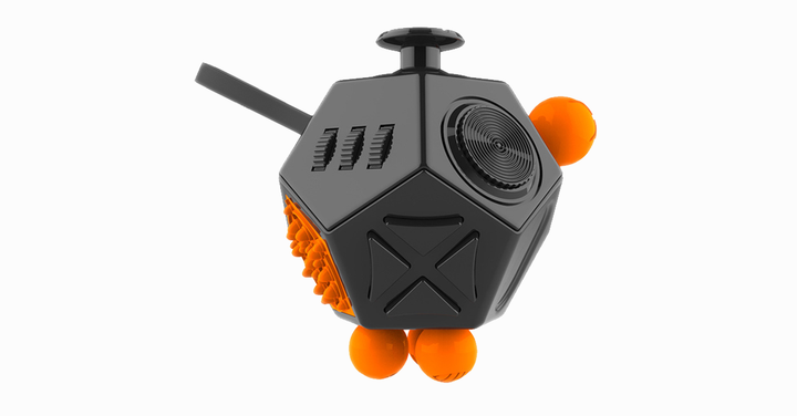 Kalsten | Fidget Dodecagon – 12-Sided Fidget Cube Relieves Stress and Anxiety Reduces Depression Cube for Children and Adults with ADHD ADD OCD Autism