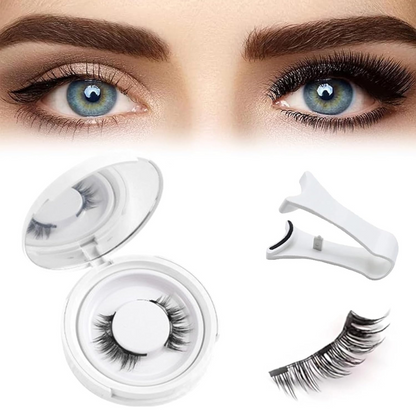 Brehn | Professional Magnetic Eyelash Set | Glue-free & Reusable | 3D Volume Effect | Incl. Precision Applicator | Wind- & Waterproof | Hypoallergenic