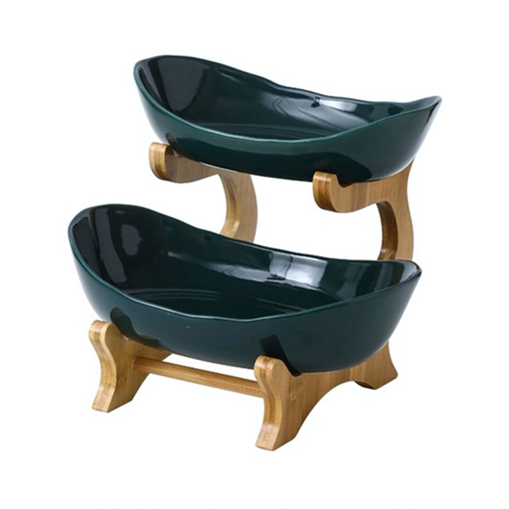 Kalsten | FruitTriad | Three-tier fruit bowl made of plastic