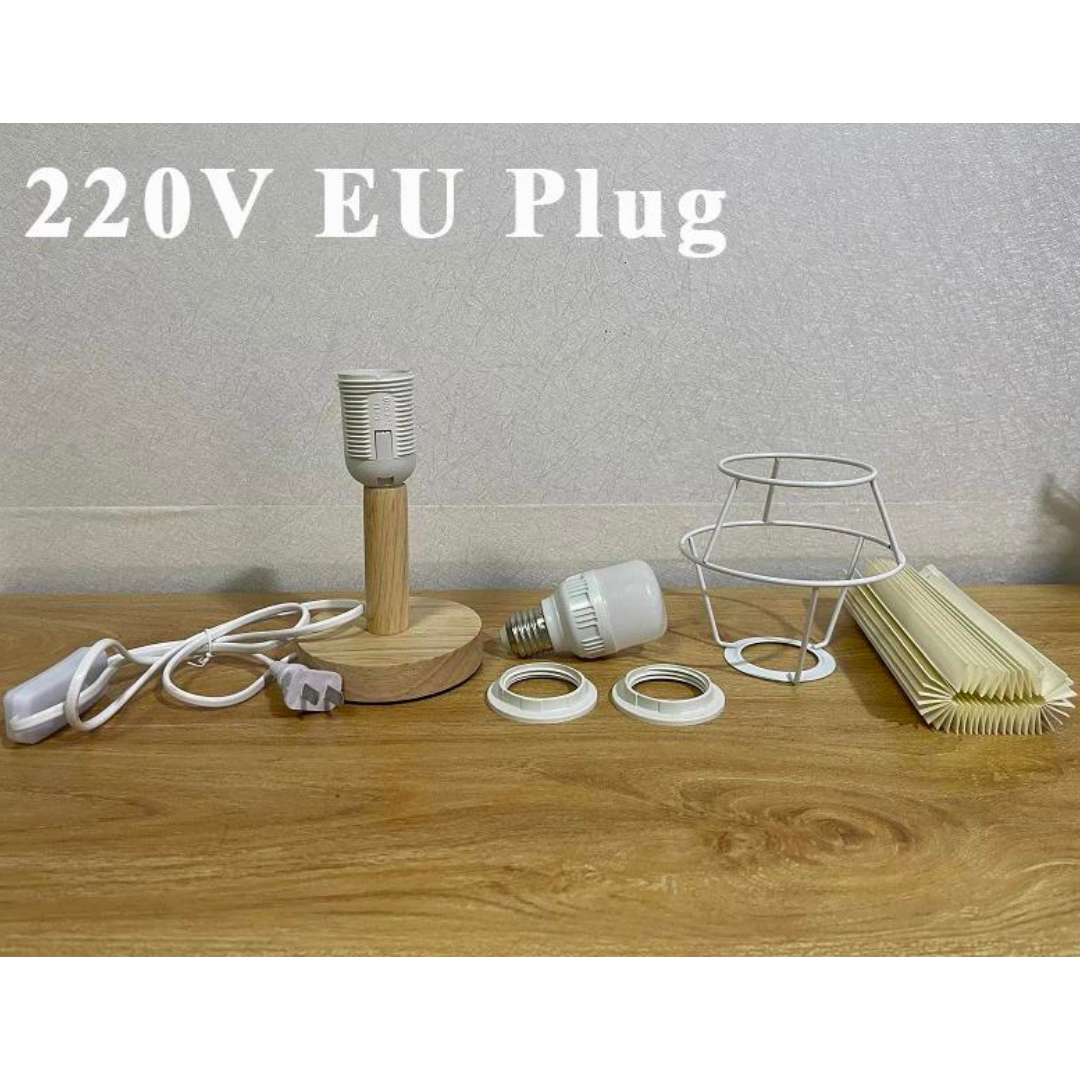 Foldable Pleat Table Lamp - Stylish Foldable LED Table Lamp for Unique Interior Design Kalsten