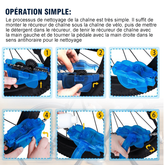 Bike Chain Cleaning Tool | Kalsten