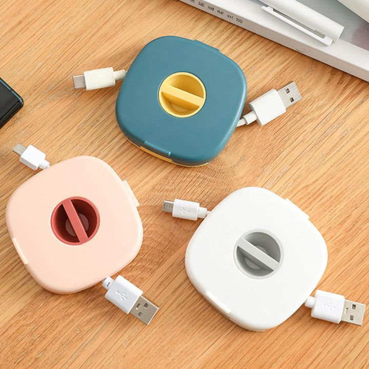 2 in 1 Cable Reel with Mobile Phone Stand | Kalsten