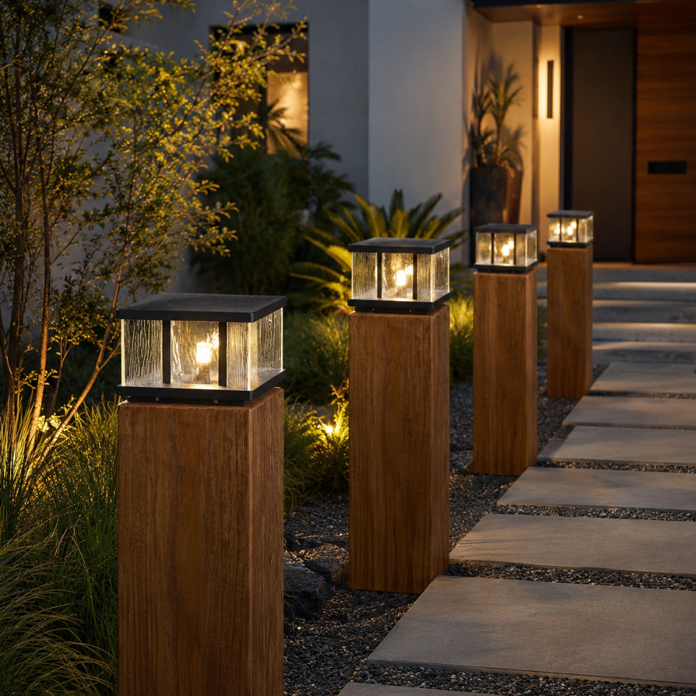 Waterproof Aluminum Outdoor Pillar Lamp