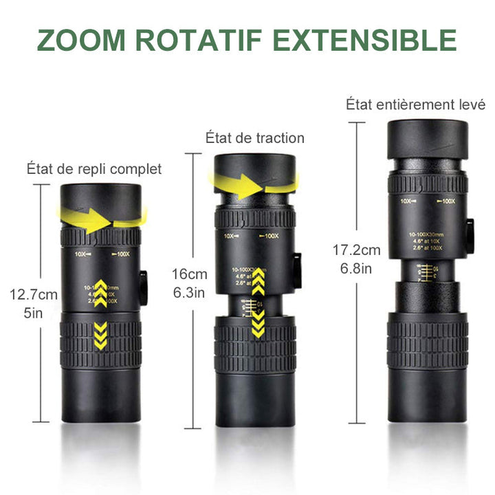 Super Zoom Monocular Telescope 4k | Kalsten