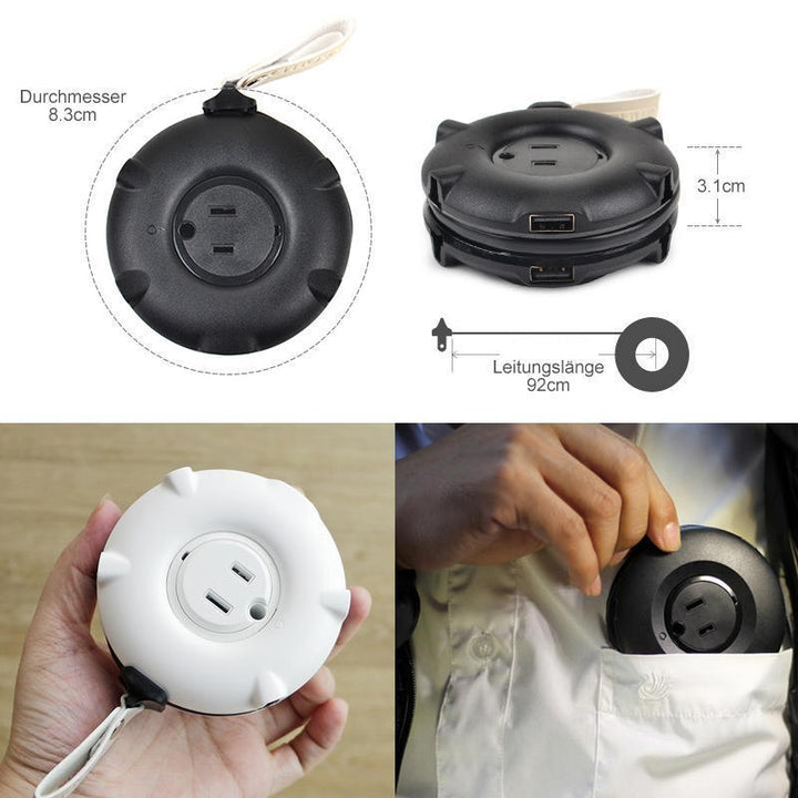 Universal Travel Power Strip | Kalsten