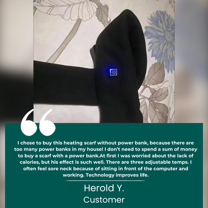 Skanto | WarmFlex™ Heated Neck Wrap | Heated Scarf for British Winters