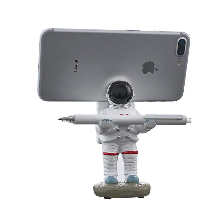 Support for Mobile Phone or Pen in Astronaut Decorations | Kalsten