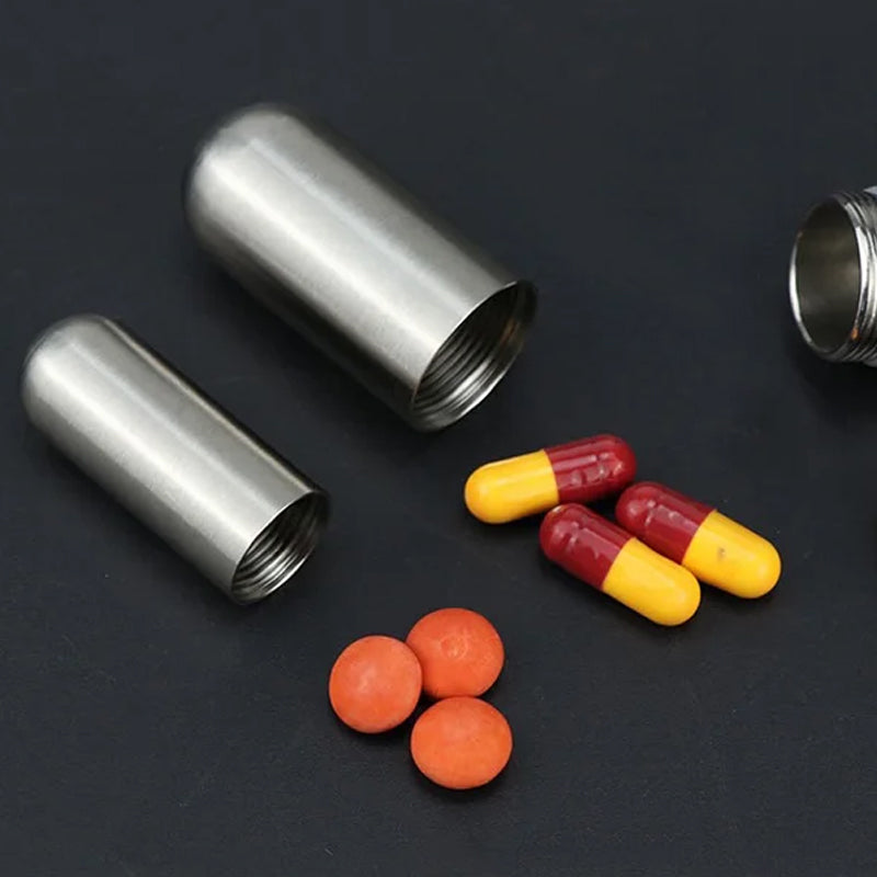 Kalsten | Portable Medication Box made of Stainless Steel