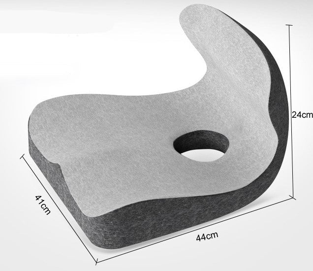 Skanto | DreamRest™ | L Shape Memory Foam Orthopedic Cushion for Back Pain Relief & Comfort Support