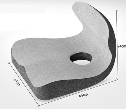 Skanto | DreamRest™ | L Shape Memory Foam Orthopedic Cushion for Back Pain Relief & Comfort Support