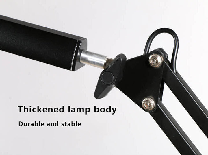 LED Foldable Long Arm Clip Eye Protection USB Reading Table Lamp | Kalsten