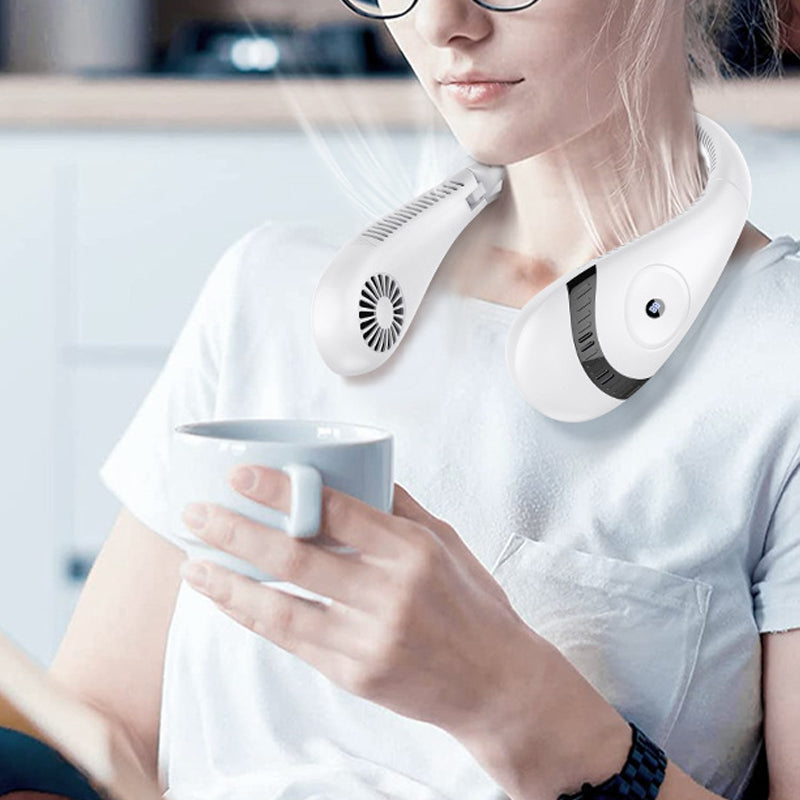 Rechargeable Bladeless Portable Neck Fan | Kalsten