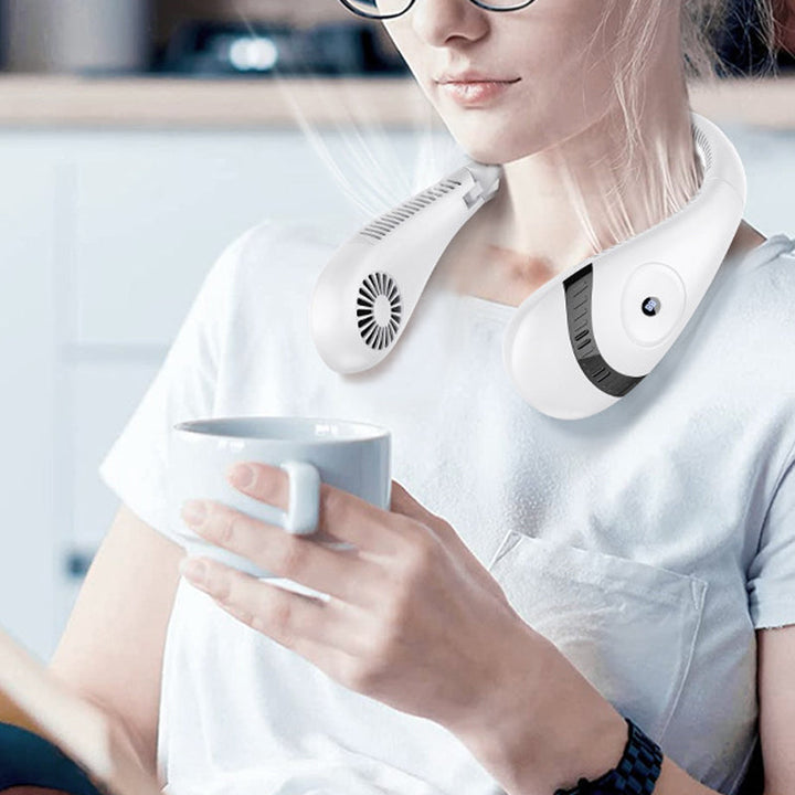 Rechargeable Bladeless Portable Neck Fan | Kalsten