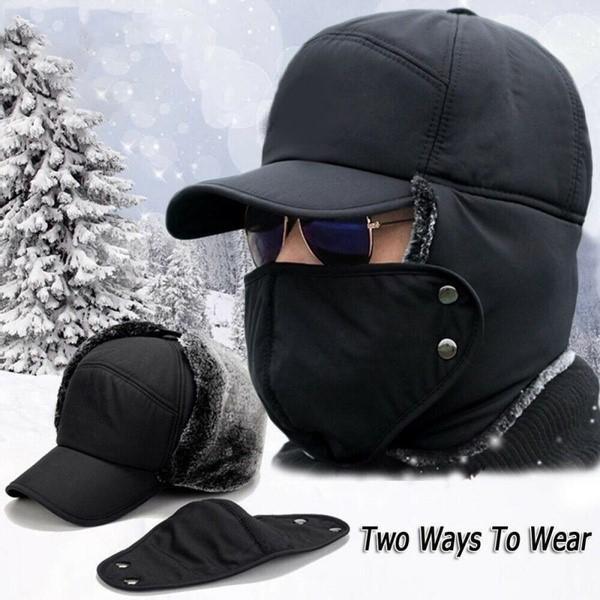 Windproof Winter Face & Ear Hat
