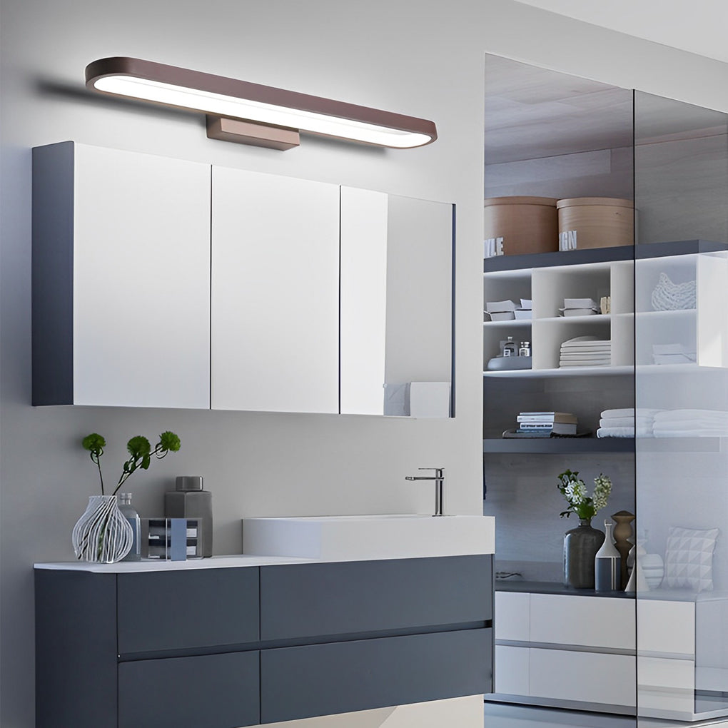 Annular Ring-Shaped LED Bathroom Vanity Light with Slim Linear Profile | Kalsten