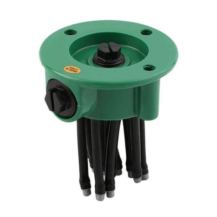 Kalsten | 12-in-1 Garden Irrigation System – Adjustable Sprinkler with 360-Degree Irrigation