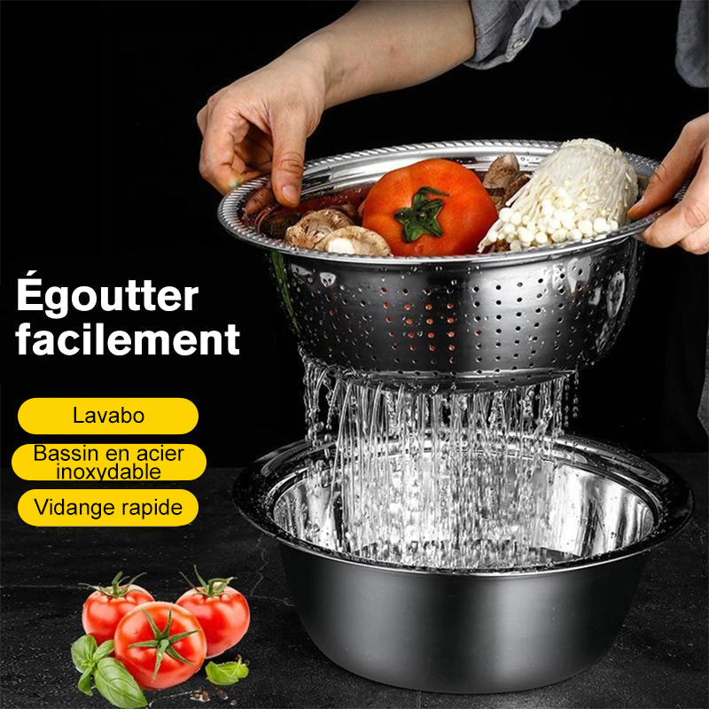 Multifunctional Stainless Steel Basin | Kalsten