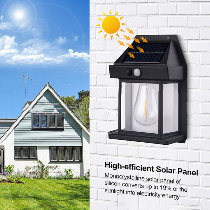 Solar Wolfram Wall Light | Kalsten