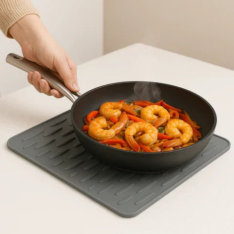 FlexiDry Silicone Drying Mat – Heat Resistant, Non-Slip & Space-Saving Design | Kalsten