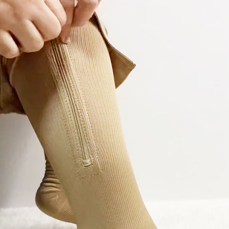 Kalsten | Elastic Compression Socks with Zipper