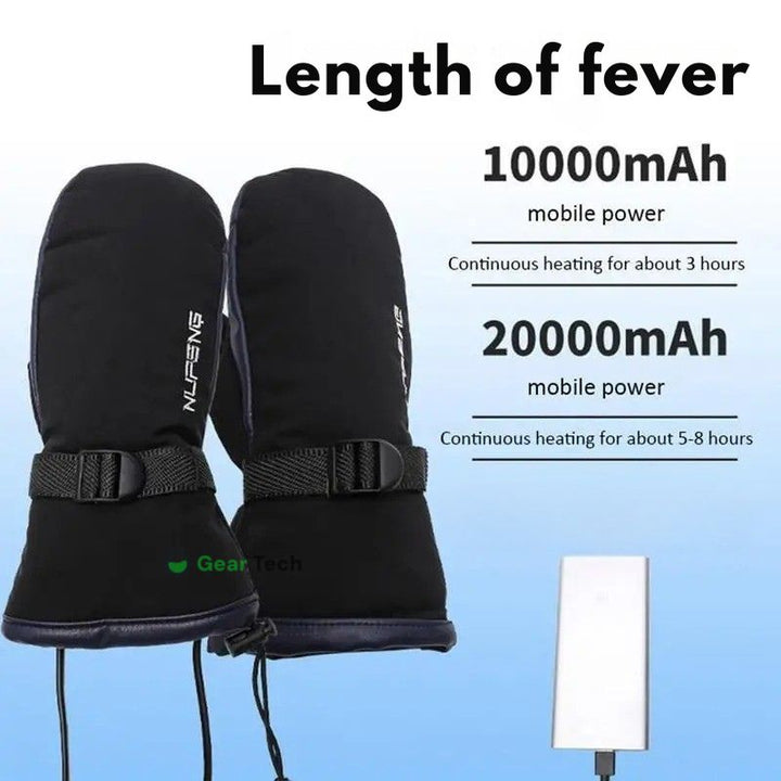 USB Heated Hand Warmer Gloves