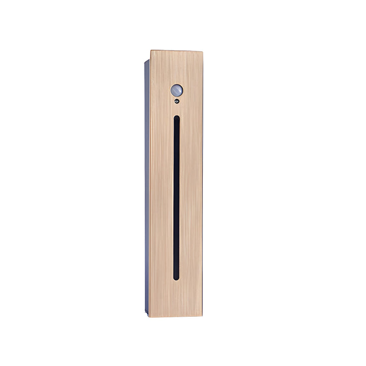 Vertical Motion Sensor LED Stair Light Wall Recessed Contemporary Lighting For Indoor and Outdoor Steps | Kalsten