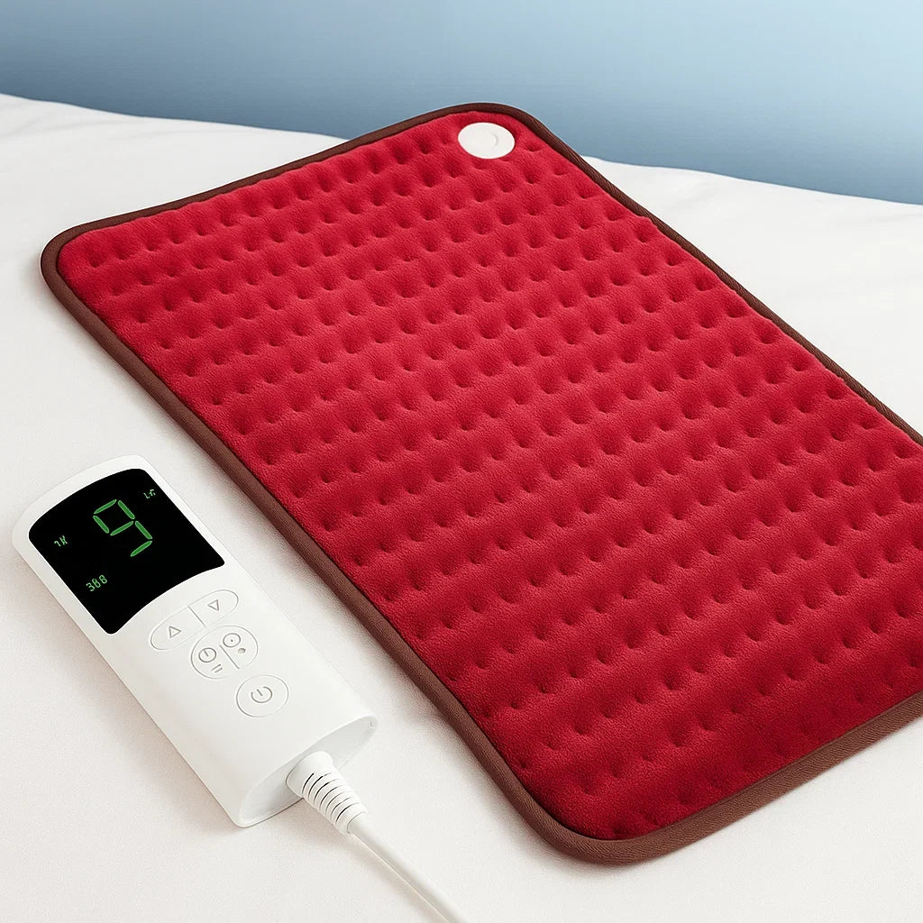 Electric Flannel Heating Pad with Auto Shutoff