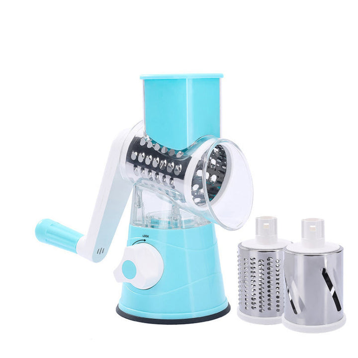 3-in-1 rotary cheese grater vegetable slicer | Kalsten