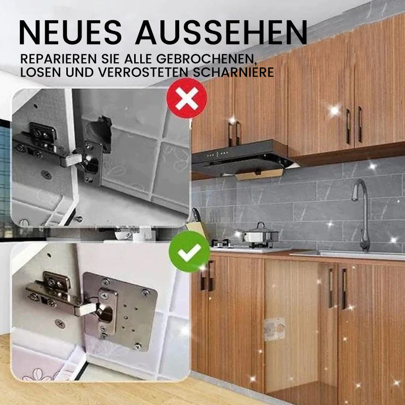 Repair piece for side hinge plate | Kalsten