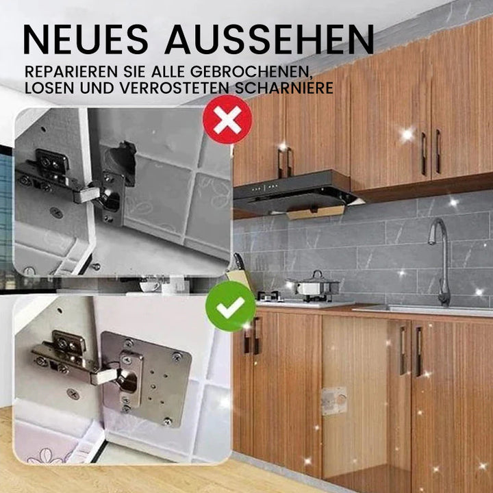 Repair piece for side hinge plate | Kalsten