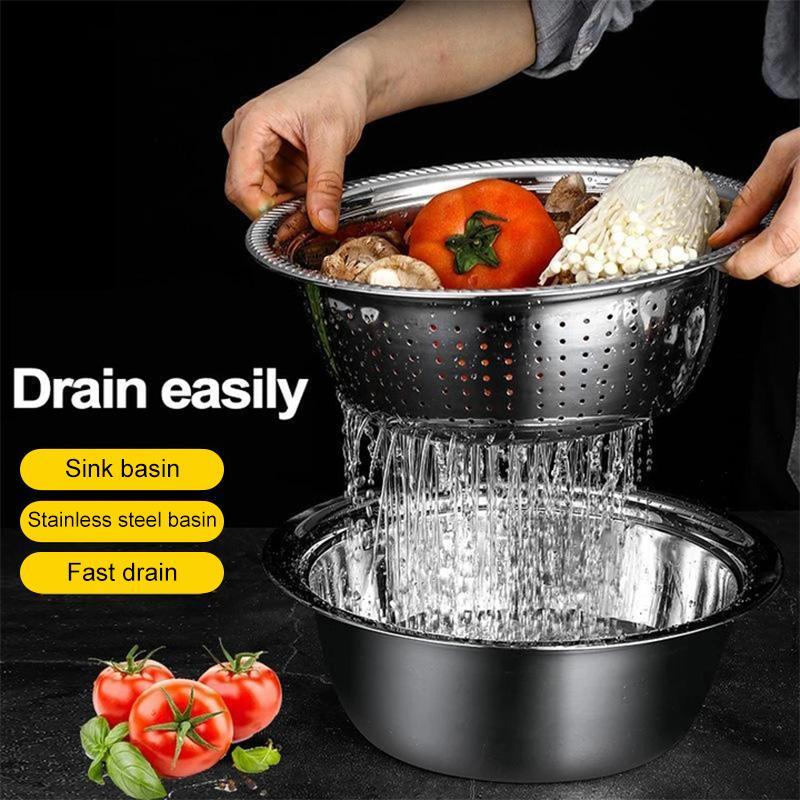 Multifunctional stainless steel tub | Kalsten
