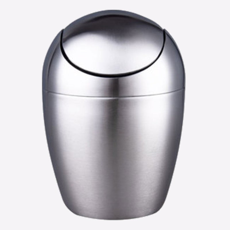 Kalsten | Mini Kitchen Trash Can with Lid, for Kitchen, Desktop, Bathroom & Office