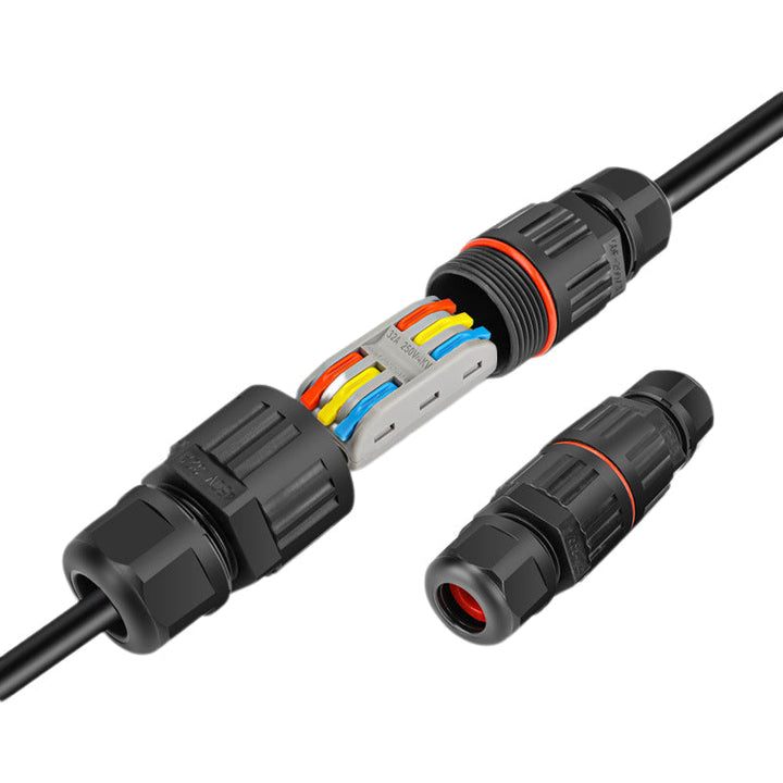 Weatherproof electric cable connector for outdoor use | Kalsten